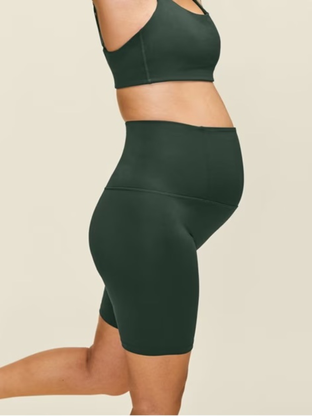 girlfriend collective Seamless Maternity Bike Shorts